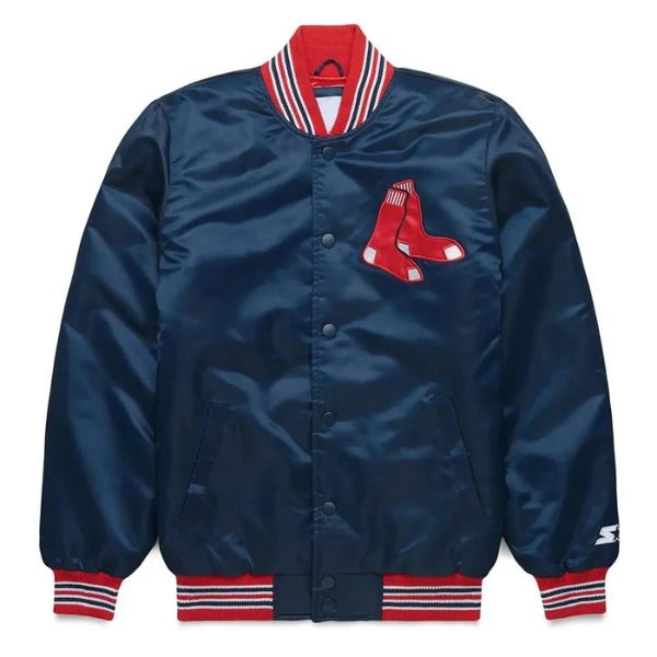 Boston Red Sox Starter ジャケット M Starter Bomber Boston Red Sox Jacket - Jackets Masters