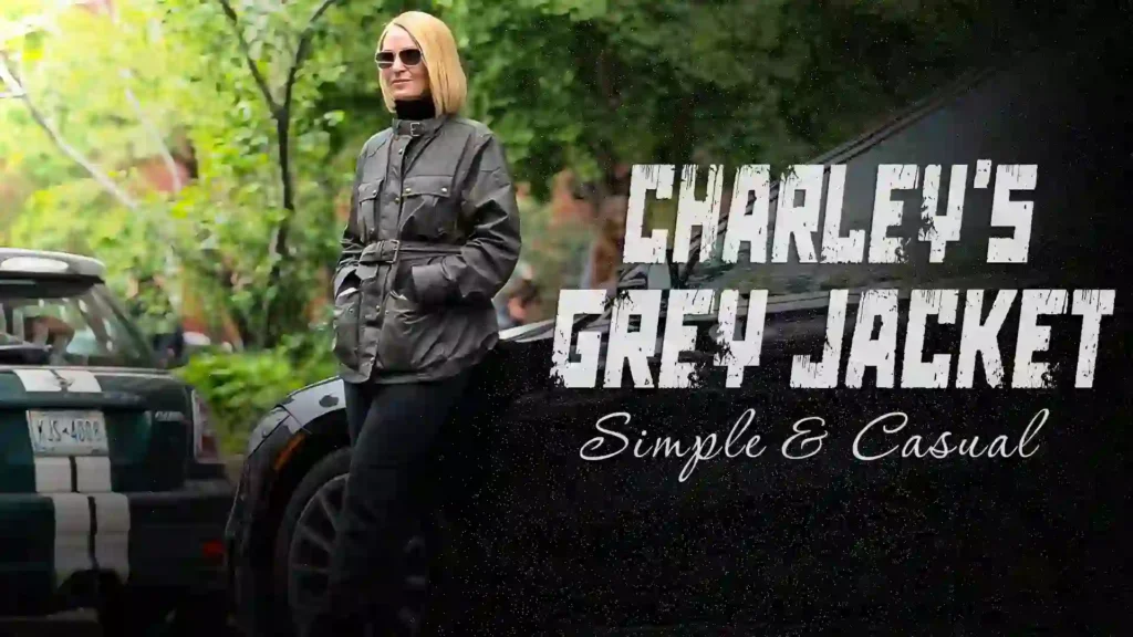 Charley’s Grey Jacket Simple & Casual