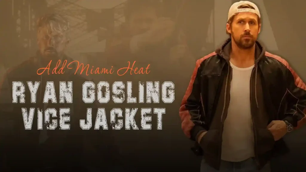 Add Miami Heat With Ryan Gosling Vice Jacket